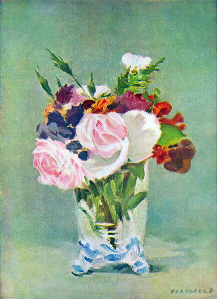 Still Life with Flowers 2 by Manet